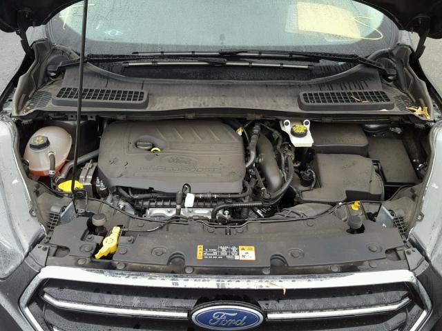 1FMCU0GD7HUA04248 - 2017 FORD ESCAPE SE CHARCOAL photo 7