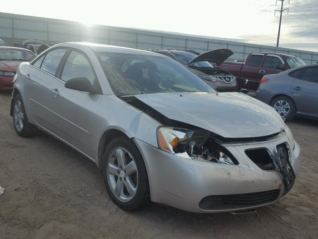 1G2ZH58N474239135 - 2007 PONTIAC G6 GT SILVER photo 1