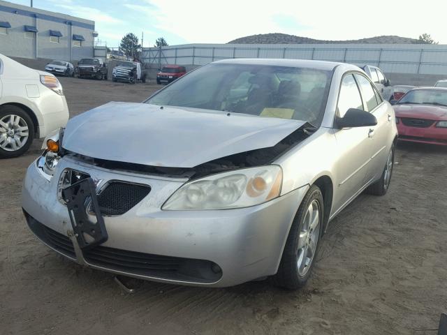 1G2ZH58N474239135 - 2007 PONTIAC G6 GT SILVER photo 2