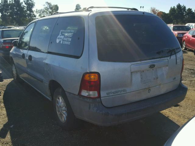 2FMZA51431BA30785 - 2001 FORD WINDSTAR L SILVER photo 3