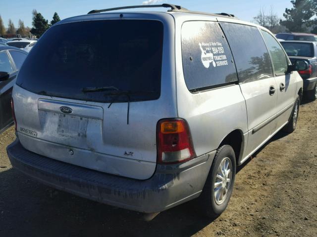 2FMZA51431BA30785 - 2001 FORD WINDSTAR L SILVER photo 4