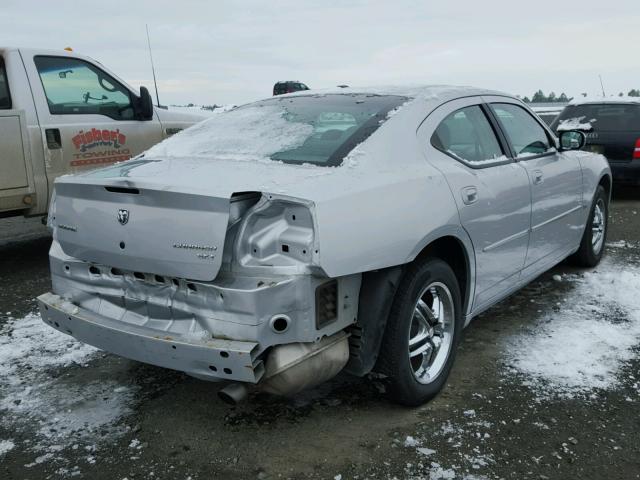 2B3CA3CVXAH244109 - 2010 DODGE CHARGER SX SILVER photo 4