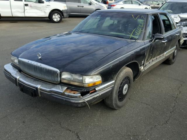 1G4CU531XP1615089 - 1993 BUICK PARK AVENU BLACK photo 2