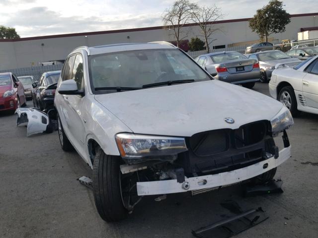 5UXWX9C36H0T18277 - 2017 BMW X3 XDRIVE2 WHITE photo 1