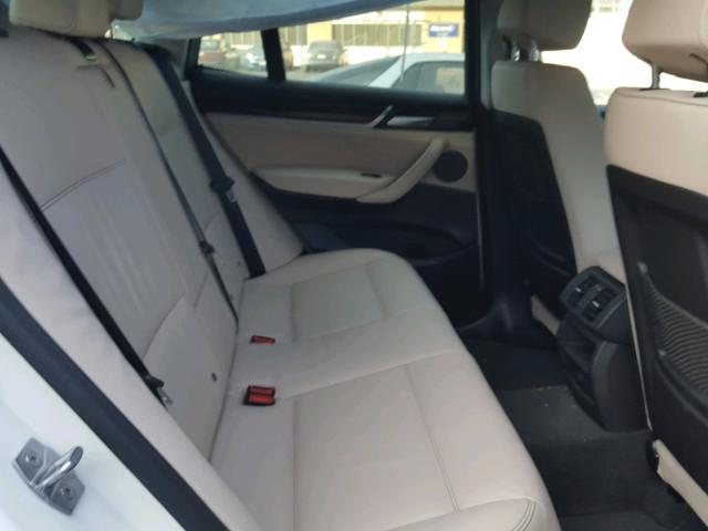 5UXWX9C36H0T18277 - 2017 BMW X3 XDRIVE2 WHITE photo 6