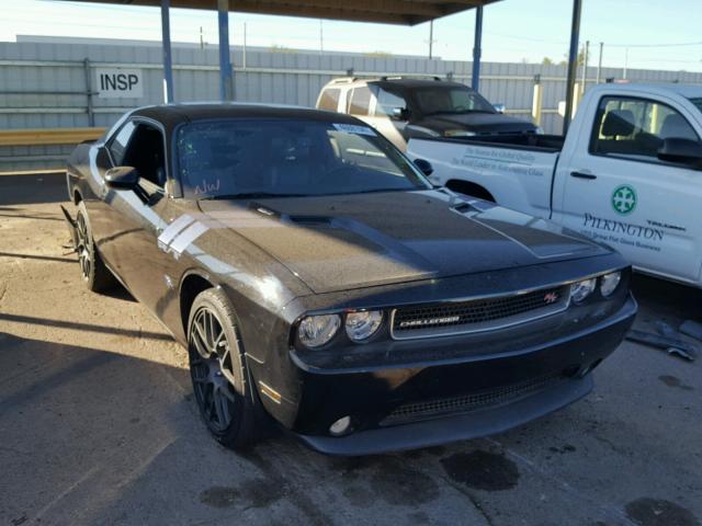 2C3CDYBT4DH524202 - 2013 DODGE CHALLENGER BLACK photo 1