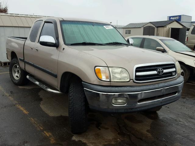 5TBRT34112S332590 - 2002 TOYOTA TUNDRA TAN photo 1