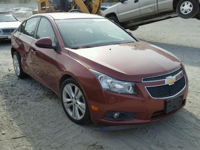 1G1PH5SC6C7297582 - 2012 CHEVROLET CRUZE LTZ BROWN photo 1