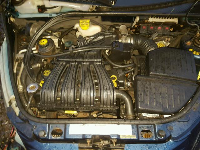 3C4FY48B23T621957 - 2003 CHRYSLER PT CRUISER BLUE photo 7