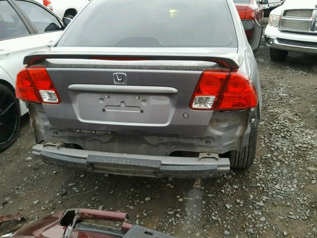 2HGES26785H544315 - 2005 HONDA CIVIC EX 石墨色 照片 9