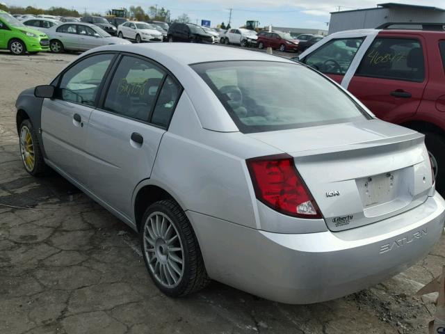 1G8AG52F85Z161952 - 2005 SATURN ION SILVER photo 3