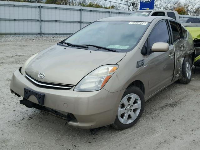 JTDKB20U477665003 - 2007 TOYOTA PRIUS GOLD photo 2