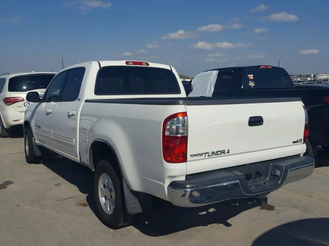 5TBET34106S504970 - 2006 TOYOTA TUNDRA DOU WHITE photo 3