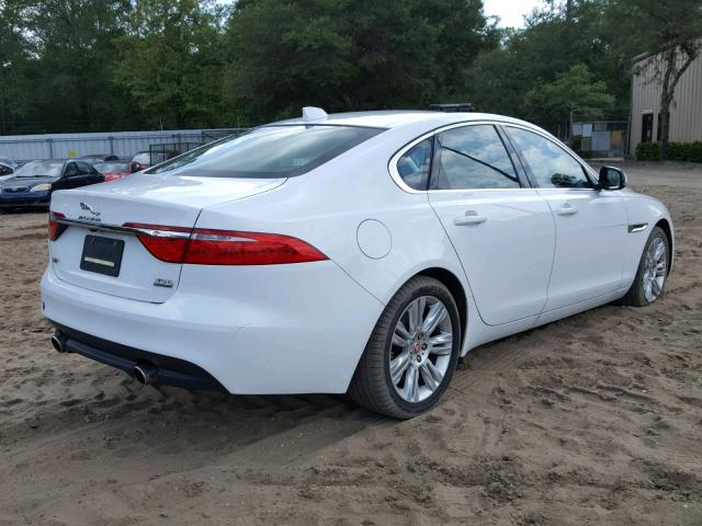 SAJBJ4BV4HCY35181 - 2017 JAGUAR XF PREMIUM WHITE photo 4