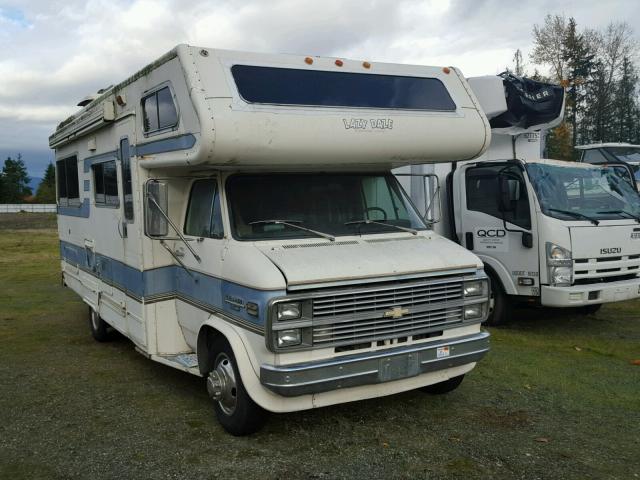 2GBJG31MXE4105534 - 1984 CHEVROLET G30 BEIGE photo 1