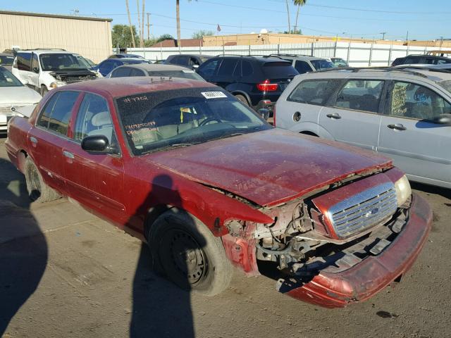 2FAFP71W5WX127702 - 1998 FORD CROWN VICT RED photo 1