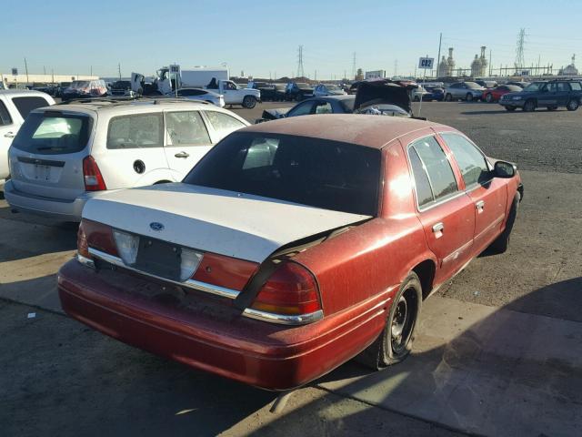 2FAFP71W5WX127702 - 1998 FORD CROWN VICT RED photo 4