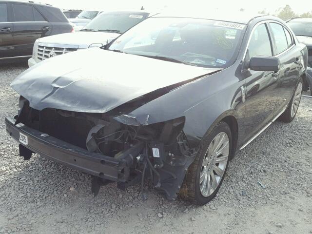 1LNHM93RX9G623390 - 2009 LINCOLN MKS BLACK photo 2