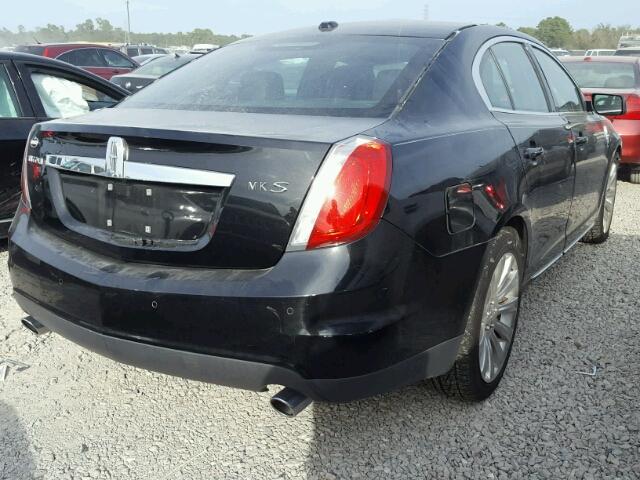 1LNHM93RX9G623390 - 2009 LINCOLN MKS BLACK photo 4