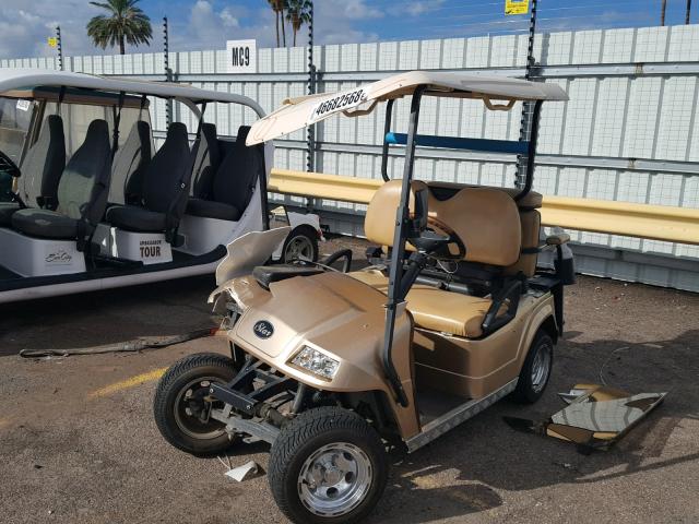 52RG2622XAG002385 - 2010 CHALET GOLF CART TAN photo 2