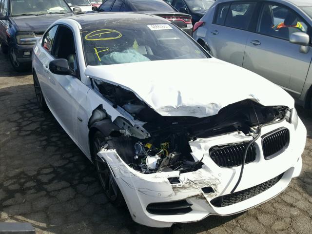 WBAKG1C5XBE362695 - 2011 BMW 335 IS WHITE photo 1