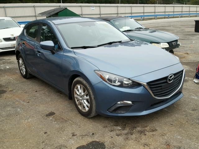 JM1BM1L72E1206997 - 2014 MAZDA 3 TOURING BLUE photo 1