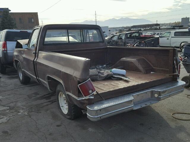 CCD149J133732 - 1979 CHEVROLET C-10 BROWN photo 3