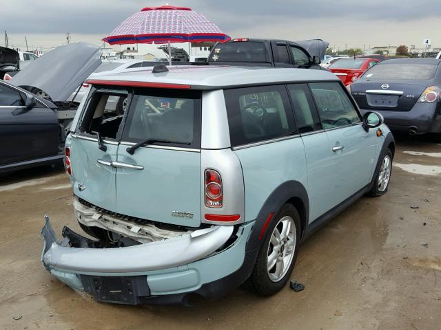 WMWZF3C55CT489087 - 2012 MINI COOPER CLU GREEN photo 4