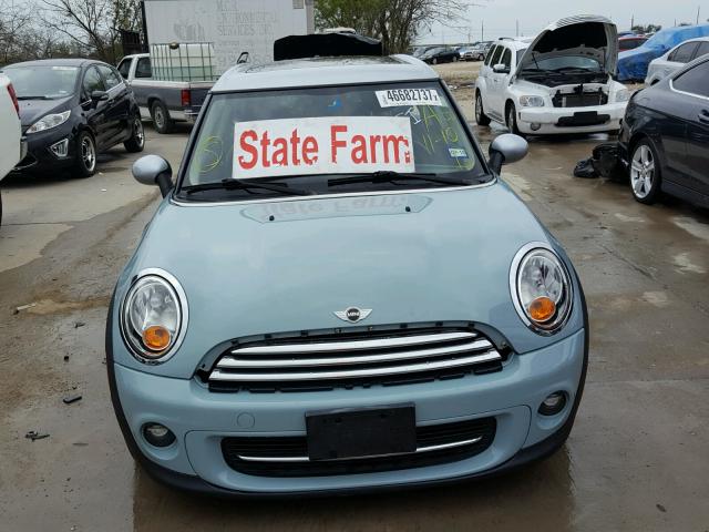 WMWZF3C55CT489087 - 2012 MINI COOPER CLU GREEN photo 9