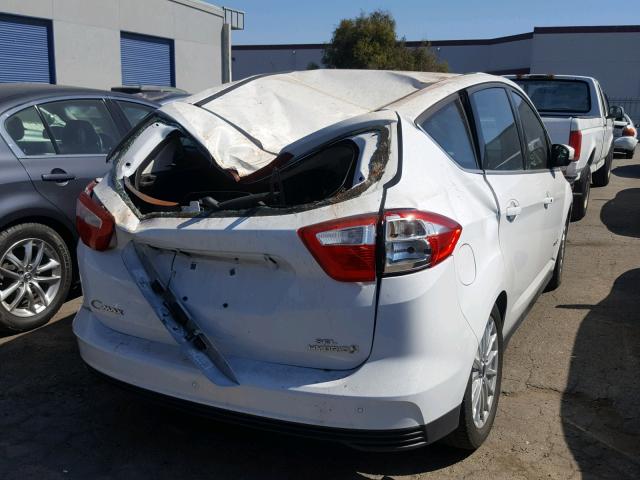 1FADP5BU5FL102210 - 2015 FORD C-MAX SEL WHITE photo 4