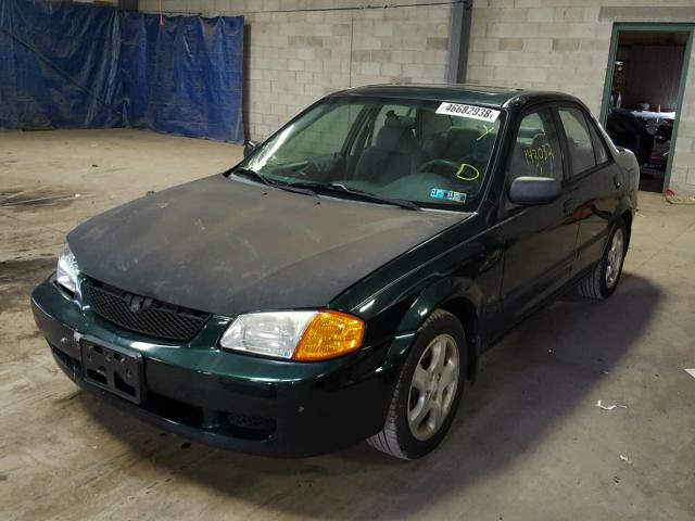 JM1BJ2214X0143700 - 1999 MAZDA PROTEGE ES 绿色 照片 2