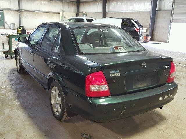 JM1BJ2214X0143700 - 1999 MAZDA PROTEGE ES 绿色 照片 3