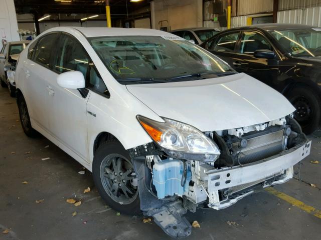 JTDKN3DU6D1636611 - 2013 TOYOTA PRIUS 白色 照片 1