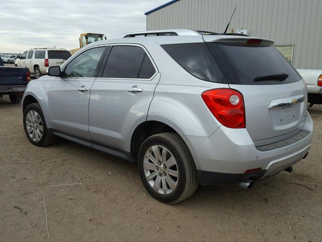 2CNFLFEY3A6262473 - 2010 CHEVROLET EQUINOX LT GRAY photo 3