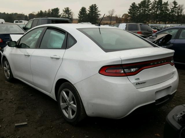 1C3CDFBBXGD563468 - 2016 DODGE DART SXT WHITE photo 3