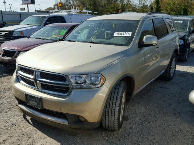 1D4SD4GTXBC706451 - 2011 DODGE DURANGO CR GOLD photo 2