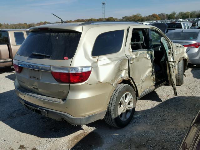 1D4SD4GTXBC706451 - 2011 DODGE DURANGO CR GOLD photo 4