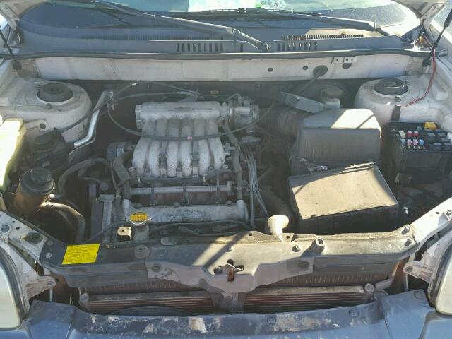 KM8SC13D63U347894 - 2003 HYUNDAI SANTA FE G SILVER photo 7