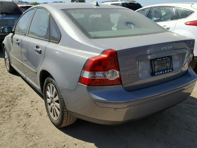 YV1MS390X52080963 - 2005 VOLVO S40 2.4I GRAY photo 3