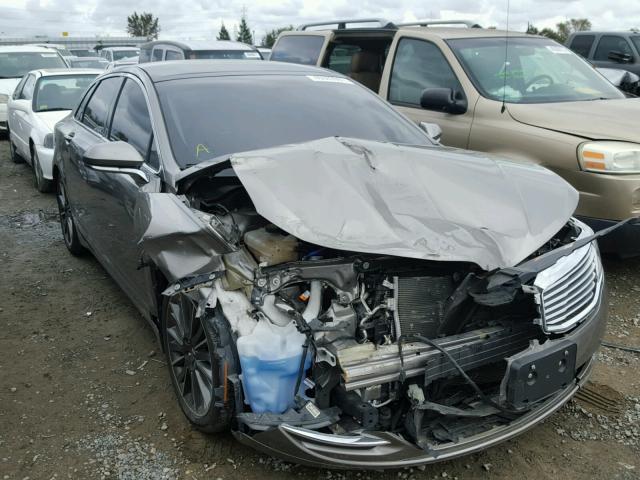 3LN6L2JK2FR626490 - 2015 LINCOLN MKZ GRAY photo 1