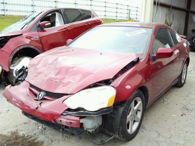JH4DC548X2C040480 - 2002 ACURA RSX RED photo 2