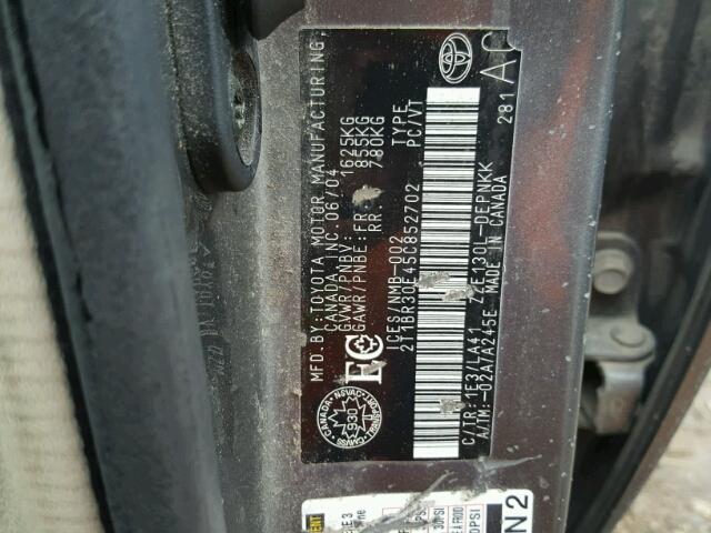 5UXFE83538L166488 - 2008 BMW X5 4.8I BLACK photo 10