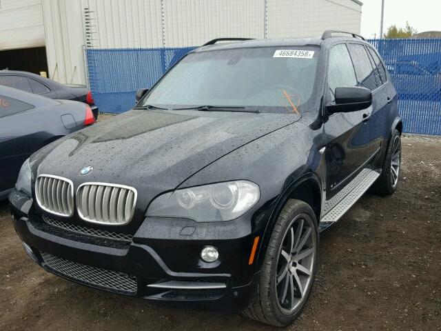 5UXFE83538L166488 - 2008 BMW X5 4.8I BLACK photo 2