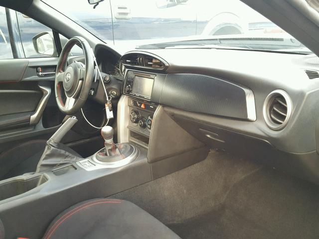 JF1ZNAA13D2706269 - 2013 TOYOTA SCION FR-S BLACK photo 5