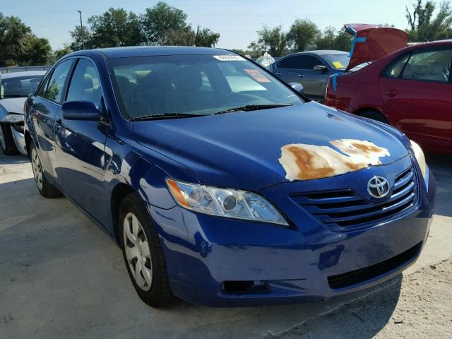 4T4BE46K29R057401 - 2009 TOYOTA CAMRY BASE BLUE photo 1
