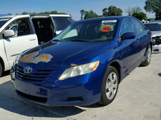 4T4BE46K29R057401 - 2009 TOYOTA CAMRY BASE BLUE photo 2