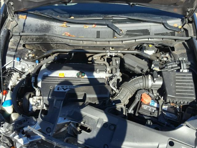 1HGCP26808A002436 - 2008 HONDA ACCORD EXL GRAY photo 7