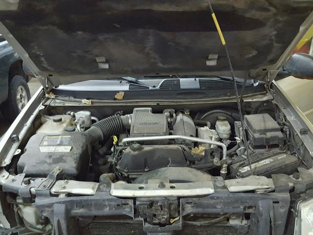 1GKDT13S742438122 - 2004 GMC ENVOY SILVER photo 7