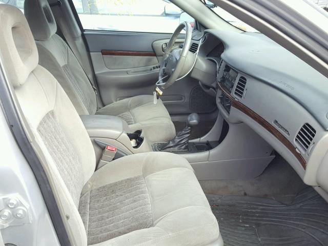 2G1WH52K639393231 - 2003 CHEVROLET IMPALA SILVER photo 5