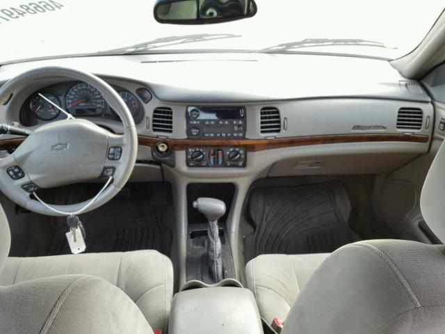 2G1WH52K639393231 - 2003 CHEVROLET IMPALA SILVER photo 9